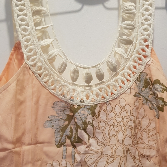 Free People Salmon Pink Tasteful Dress - Picture 4 of 17